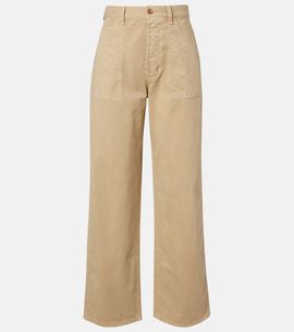 Nili Lotan Nili Lotan Whitney cotton wide-leg pants