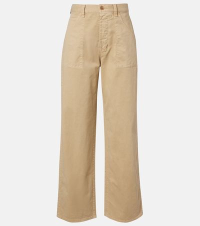 Nili Lotan Nili Lotan Whitney cotton wide-leg pants