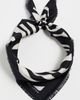 Nili Lotan Nili Lotan Zebra Silk Twill Scarf Zebra Print One - 2