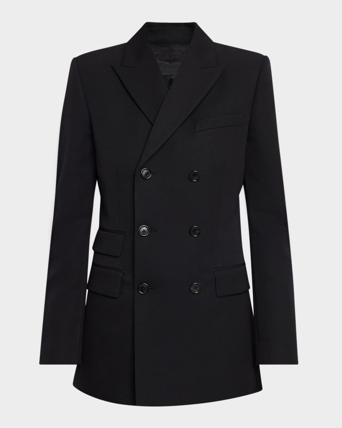 Nili Lotan Noah Double-Breasted Tailored Jacket