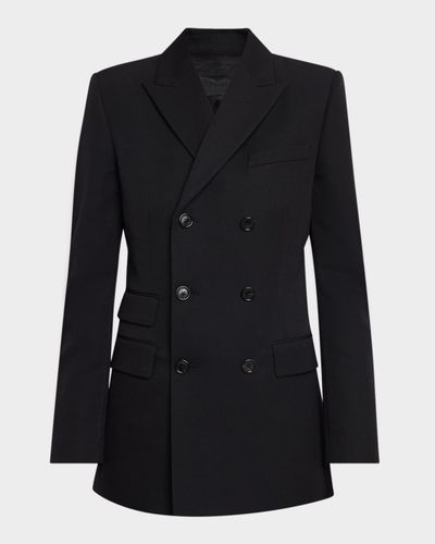 Nili Lotan Noah Double-Breasted Tailored Jacket