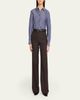 Nili Lotan Raphael Classic Striped Button-Down Shirt - 2