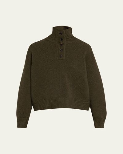 Nili Lotan Renata Collared Wool Sweater