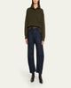 Nili Lotan Renata Collared Wool Sweater - 2