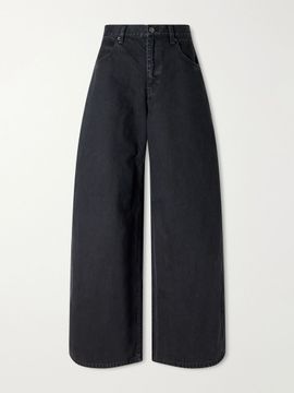 NILI LOTAN Terese mid-rise wide-leg jeans