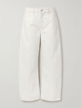 NILI LOTAN Tribeca high-rise barrel-leg jeans