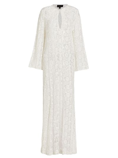Nili Lotan Women's Della Lace Maxi Dress