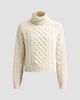 Nili Lotan Women's Ezren Wool Cable-Knit Sweater - 1
