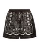Nili Lotan Women's Frances Silk Bandana Shorts - 1