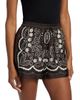 Nili Lotan Women's Frances Silk Bandana Shorts - 4