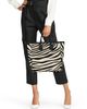 Nili Lotan Women's Freddie Zebra-Print Calf Hair Tote Bag - 2