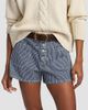 Nili Lotan Women's Harley Striped Shorts - 3