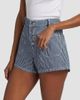 Nili Lotan Women's Harley Striped Shorts - 4