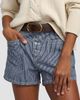 Nili Lotan Women's Harley Striped Shorts - 6