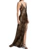Nili Lotan Women's Ira Leopard Silk Slip Gown - 2
