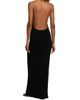Nili Lotan Women's Ivenka Rib-Knit Open Back Halter Maxi Dress - 5