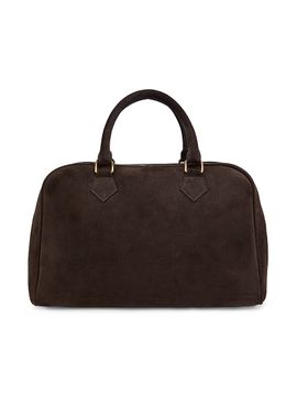 Nili Lotan Women's Jaclyn Suede Top Handle Bag