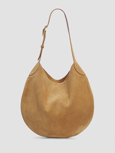 Nili Lotan Women's Jagger Suede Shoulder Bag