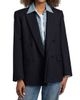 Nili Lotan Women's Leston Pinstriped Stretch-Wool Blazer - 3
