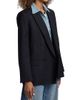 Nili Lotan Women's Leston Pinstriped Stretch-Wool Blazer - 4