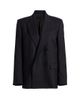 Nili Lotan Women's Leston Pinstriped Stretch-Wool Blazer - 8