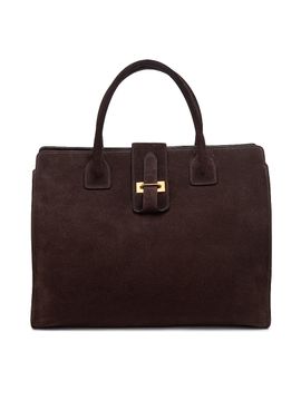 Nili Lotan Women's Lou Suede Tote Bag