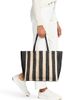 Nili Lotan Women's Medium Keith Striped Tote Bag - 2