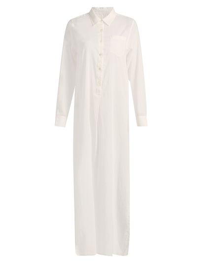 Nili Lotan Women's Mina Cotton Maxi Shirtdress
