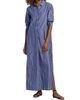 Nili Lotan Women's Mina Striped Cotton Shirtdress - 3