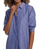 Nili Lotan Women's Mina Striped Cotton Shirtdress - 6
