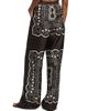 Nili Lotan Women's Morgan Silk Bandana Pants - 5
