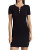 Nili Lotan Women's Palma Lace-Up Mini Sweaterdress - 3