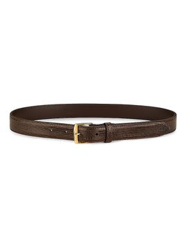 Nili Lotan Women's Sloane Croc-Embossed Leather Belt