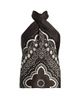 Nili Lotan Women's Solal Bandana Silk Halterneck Top - 1