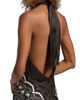 Nili Lotan Women's Solal Bandana Silk Halterneck Top - 6