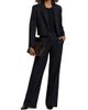 Nili Lotan Women's Swan Pinstriped Stretch-Wool Crop Blazer - 2