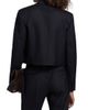 Nili Lotan Women's Swan Pinstriped Stretch-Wool Crop Blazer - 5