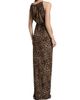 Nili Lotan Women's Vesper Leopard Print Maxi Dress - 5