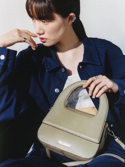 NILLRING 1pm Satchel Bag - Olive