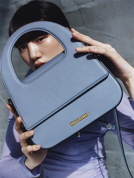 NILLRING 1pm Satchel Bag - Violet
