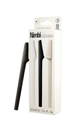 Nimbi Nimbi Skin Renewal Facial Dermaplaners - 3ct