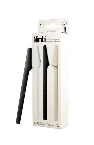 Nimbi Nimbi Skin Renewal Facial Dermaplaners - 3ct