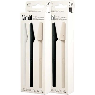 Nimbi Nimbi Skin Renewal Facial Dermaplaners - 6ct