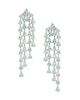 Nina Gilin Women's 14K Yellow Gold & Blue Topaz Chandelier Earrings - 1