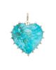 Nina Gilin Women's 14K Yellow Gold, Turquoise & 0.68 TCW Diamond Pendant - 4