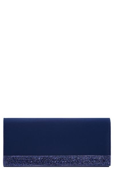 Nina Nina Aurella Crystal Trim Clutch