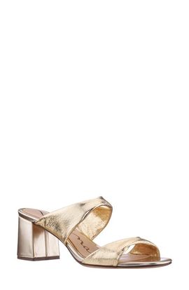 Nina Nina Bassie Block Heel Slide Sandal