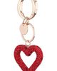 Nina Nina Corazon Crystal Heart Bag Charm - 4