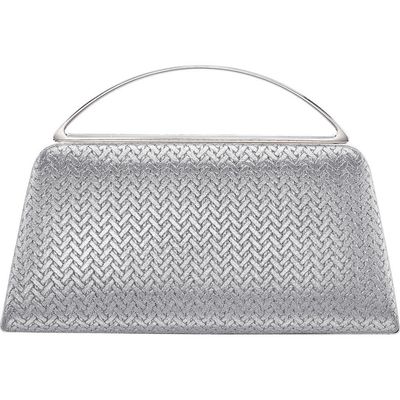 Nina Nina Genesis Woven Faux Leather Clutch