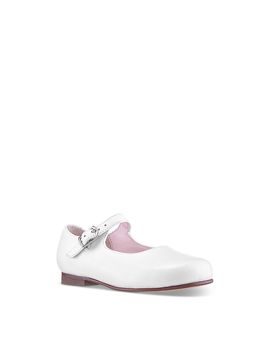Nina Nina Girls' Bonnett Leather Mary Janes Toddler